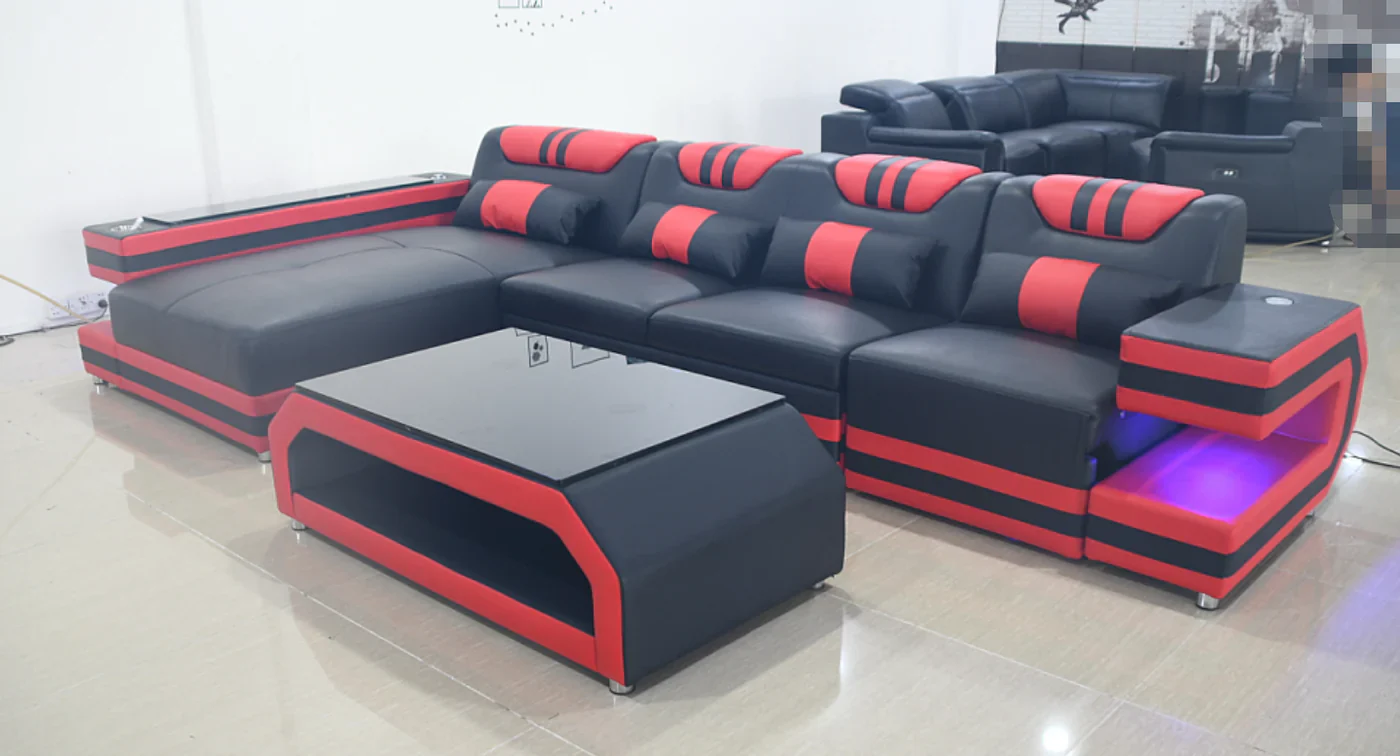 Maximas Modern Reclining Sectional - Image 3