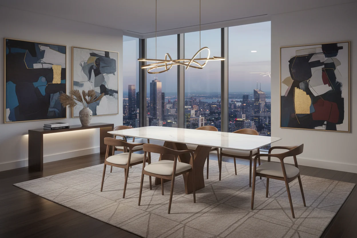 Maxridge Marble Dining Table - Image 11