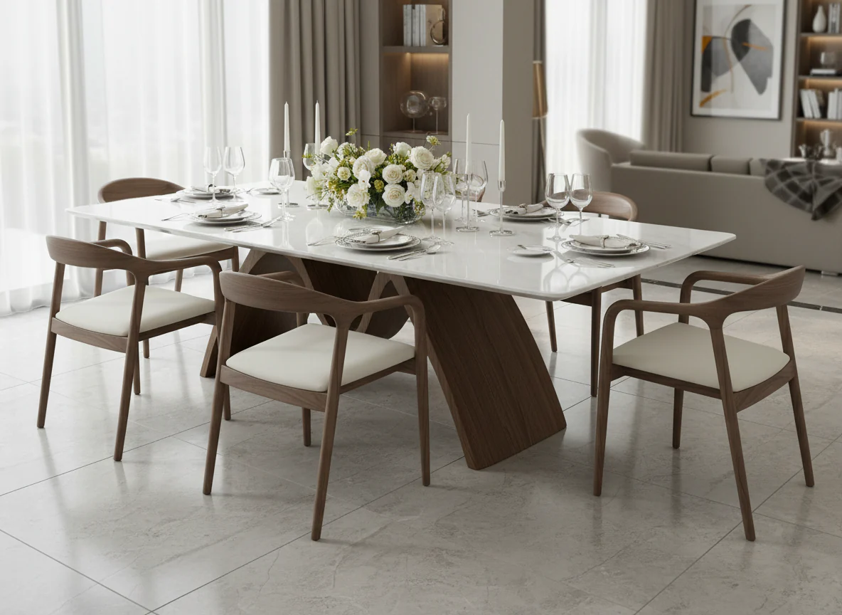 Maxridge Marble Dining Table - Image 6