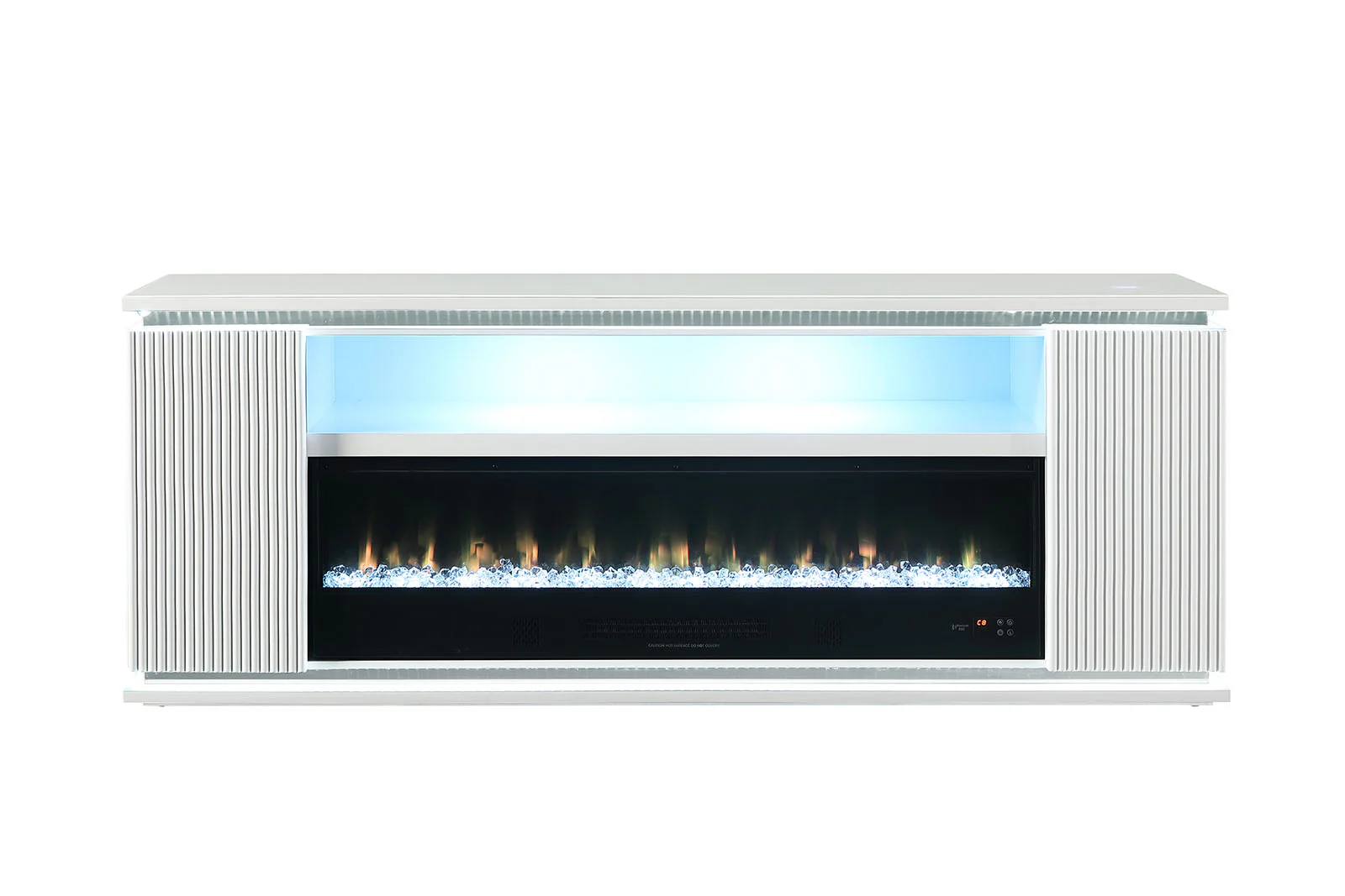Medea 71" TV Stand w/ Electric Fireplace - Image 4