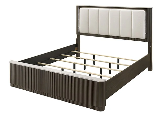 Merthyr Contemporary Bed with LED Light - Image 3