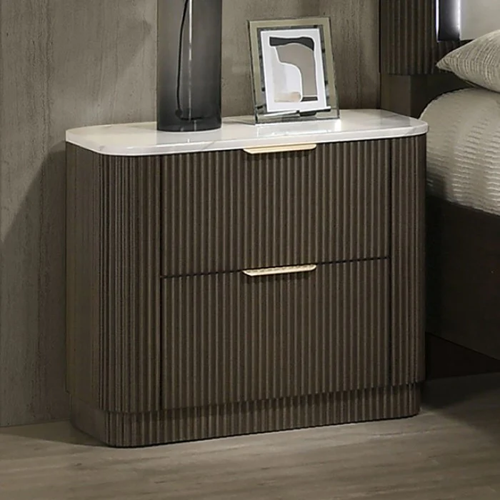 Merthyr Contemporary Nightstand - Image 3