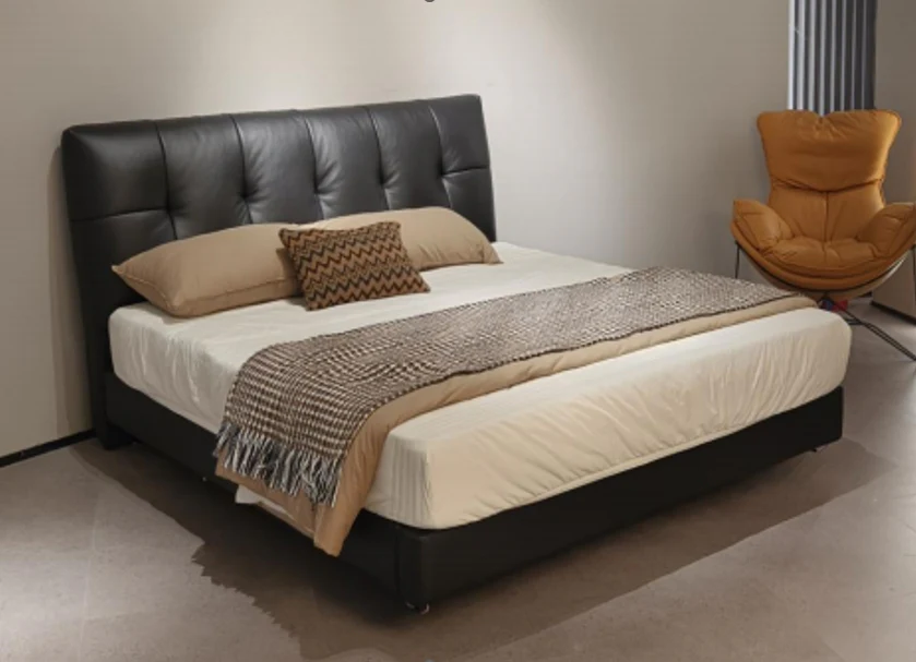 Metro Luxe Upholstered Bed - Image 11