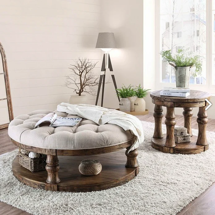 Mika Round Ottoman - Image 4