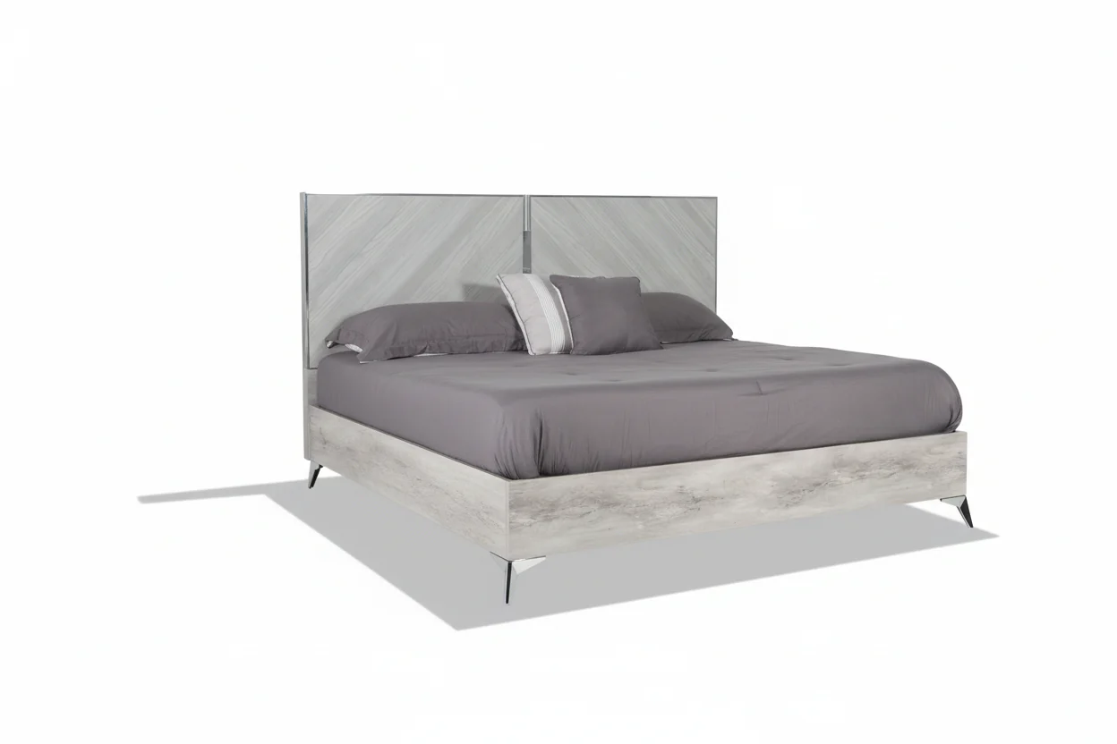 Mirage Grey Panel Bed - Image 15