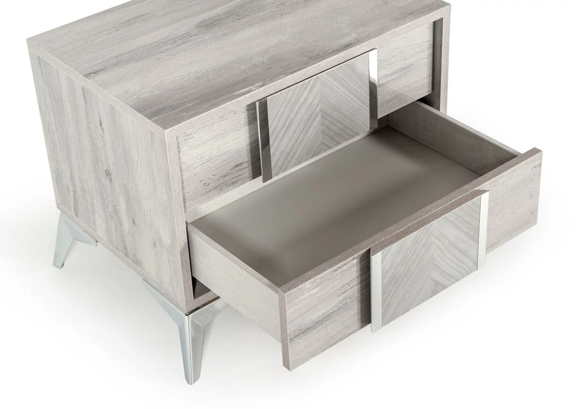 Mirage Grey Panel Bedroom Set - Image 4