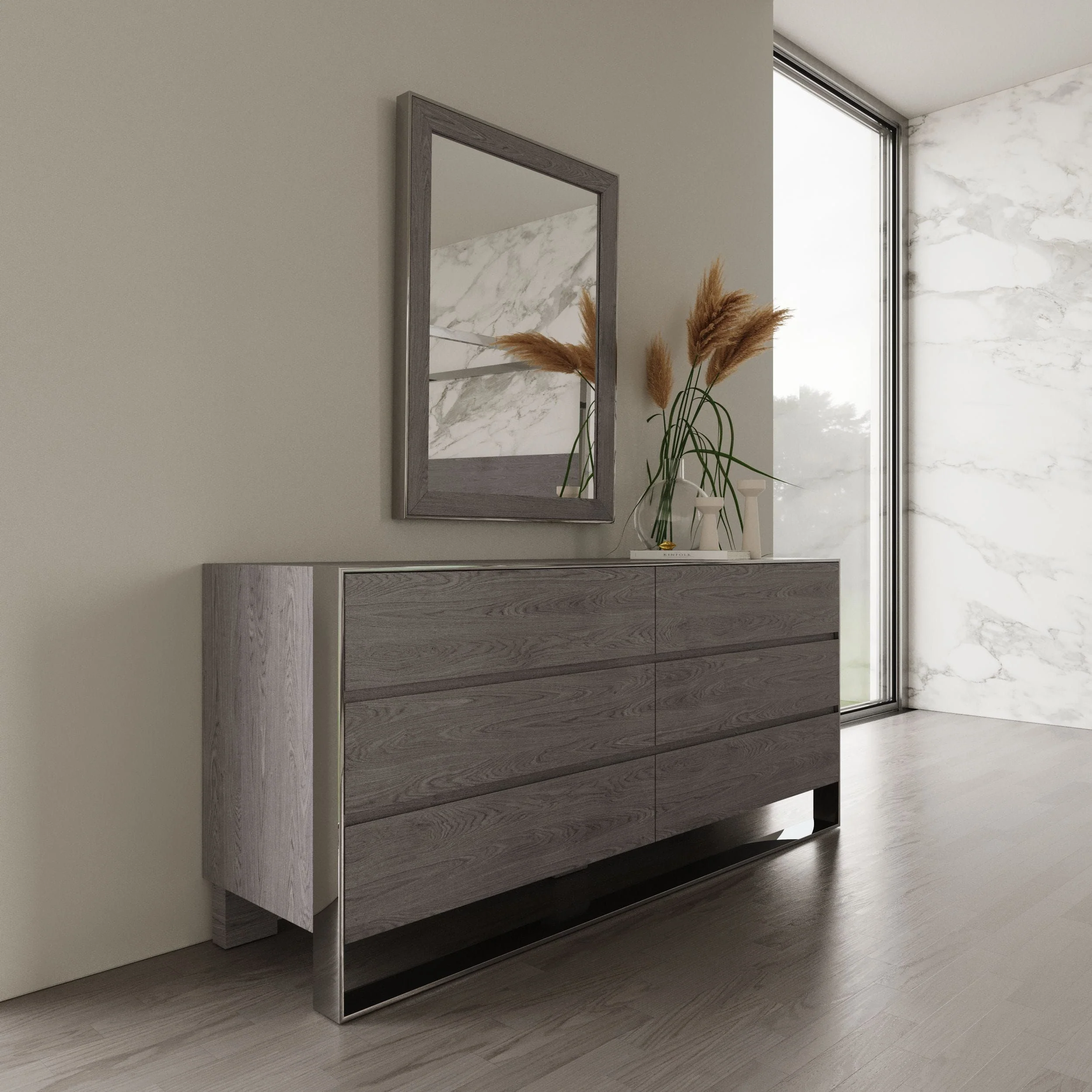 Modern Canopy Bedroom Set - Image 11