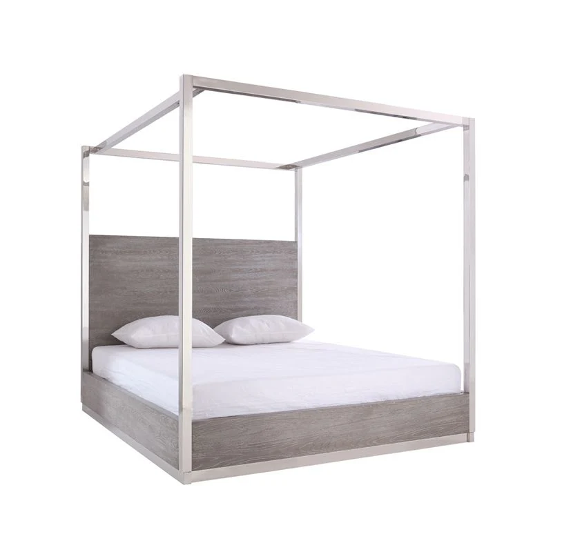 Modern Canopy Bedroom Set - Image 4