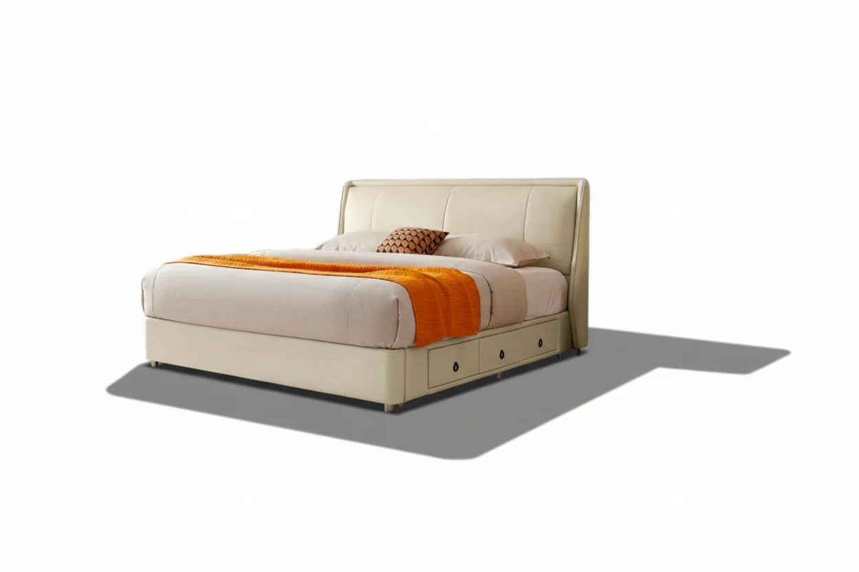 Camille Modern Storage Platform Bed - Image 12