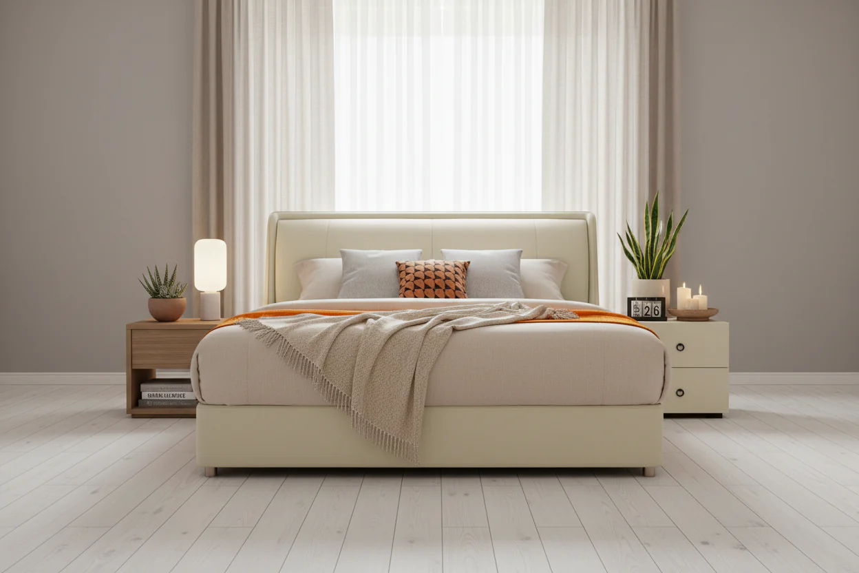 Camille Modern Storage Platform Bed - Image 5