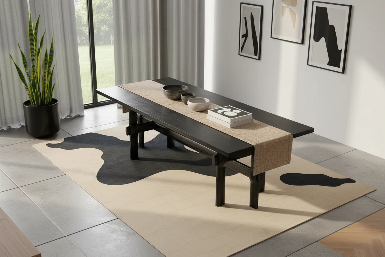 Mongol Medieval Dining Table - Image 3