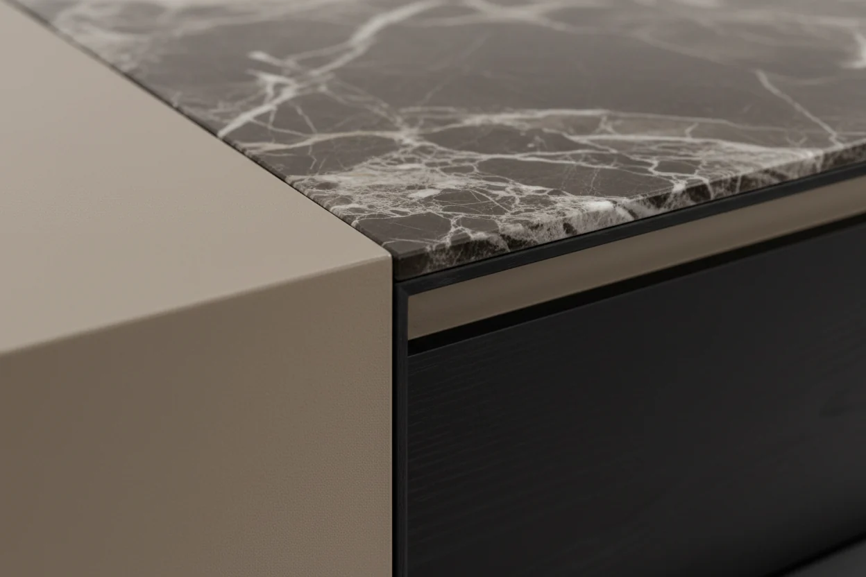Monolith Marble Coffee Table Set - Image 8