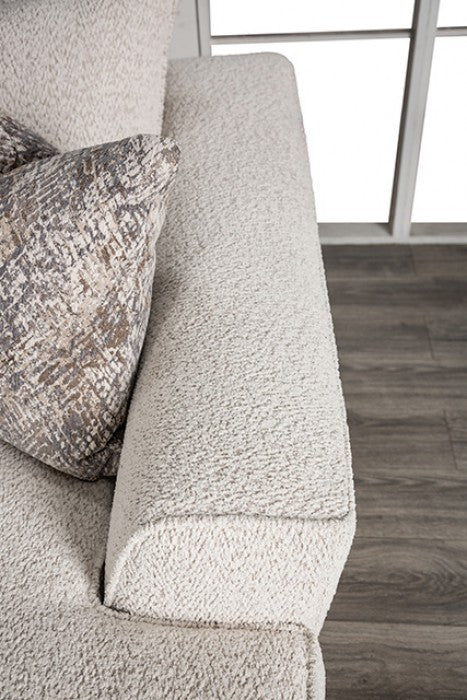 Moorpark Off-White Upholstered Sectional - Image 5