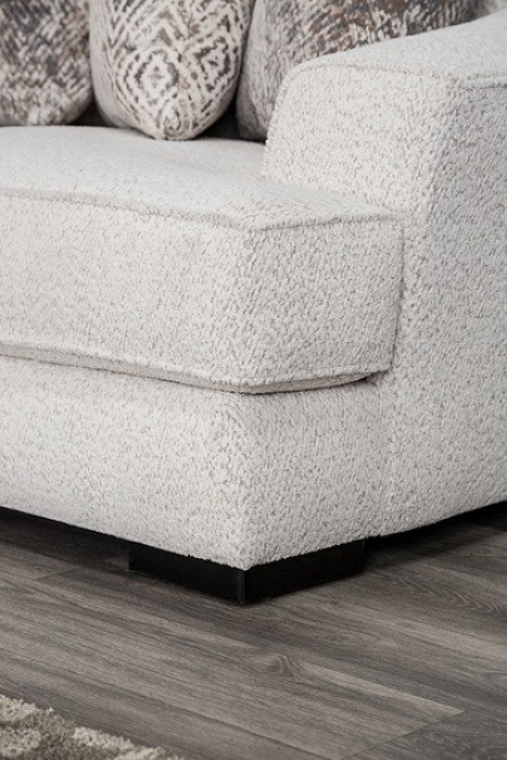 Moorpark Off-White Upholstered Sectional - Image 9