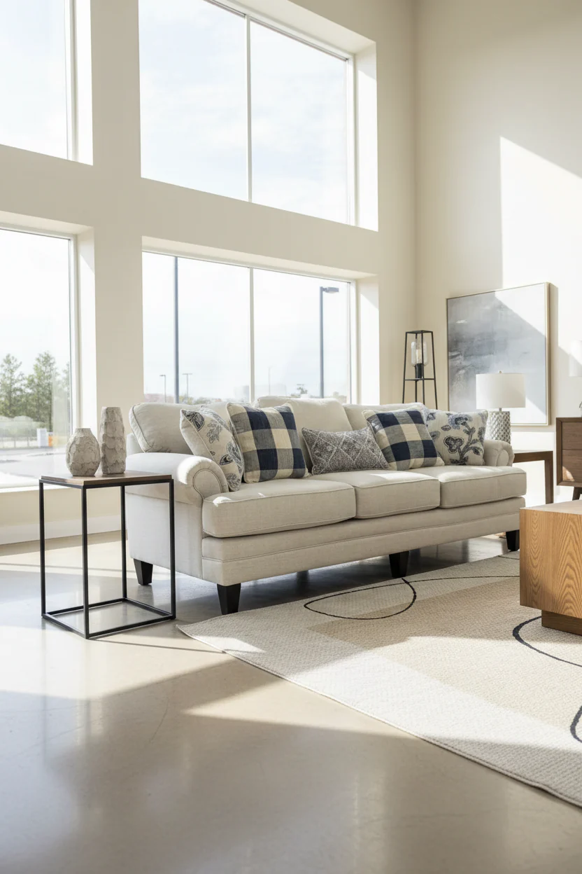 Nash Transitional Sofa Set - Image 6