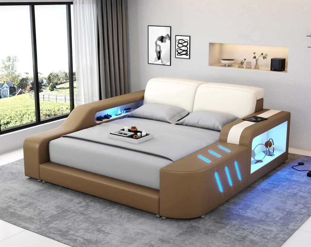 Fusion Smart LED Platform Bed - Image 10