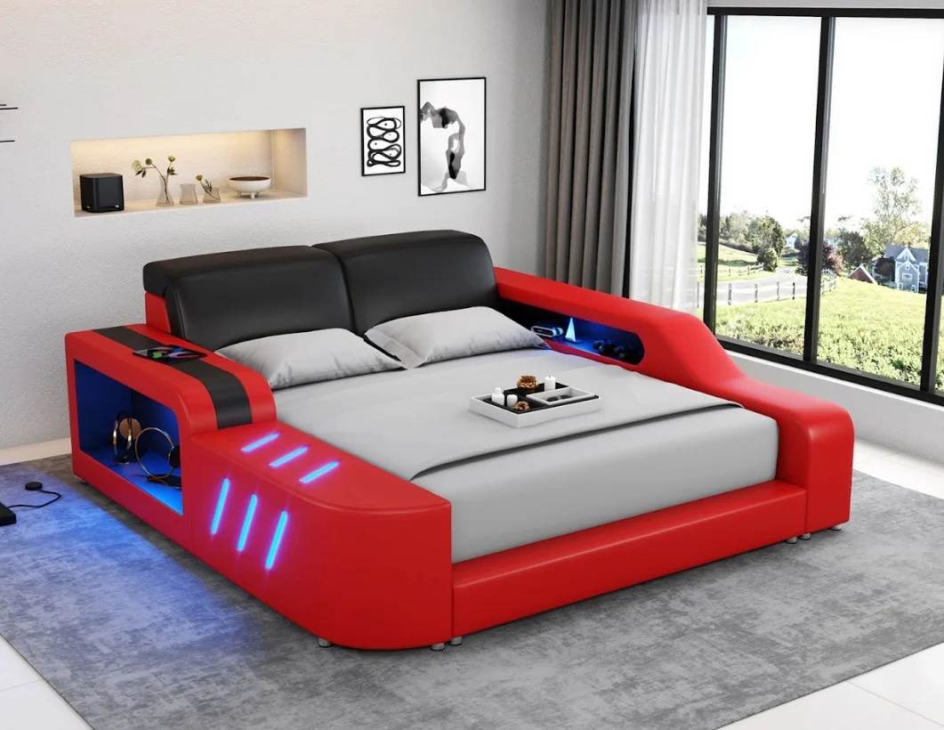 Fusion Smart LED Platform Bed - Image 17