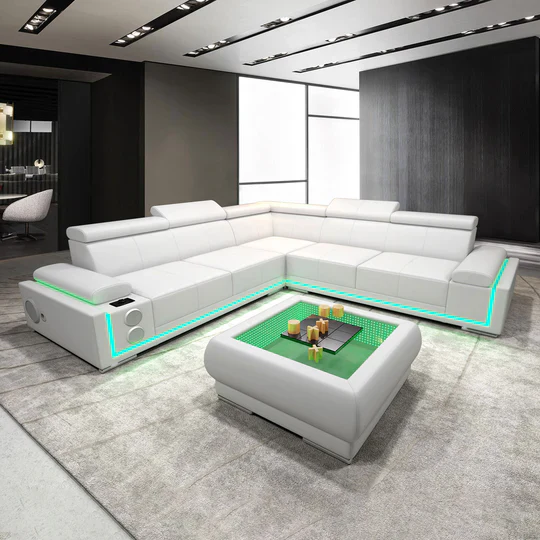 NeoGlow Smart Sectional Sofa - Image 3