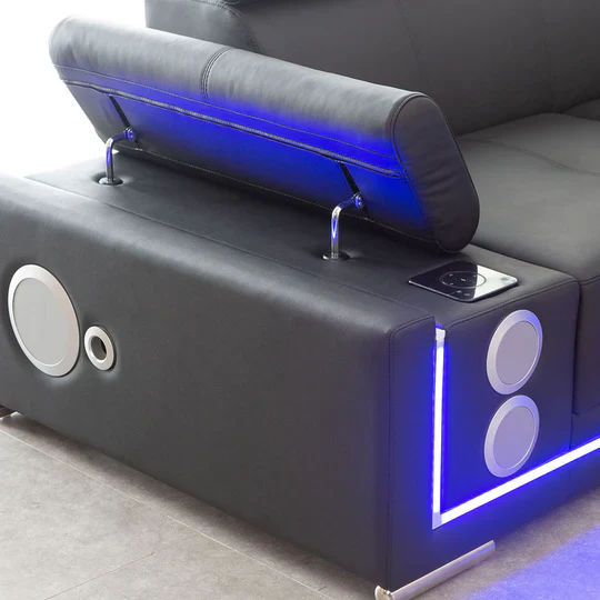 NeoGlow Smart Sectional Sofa - Image 9