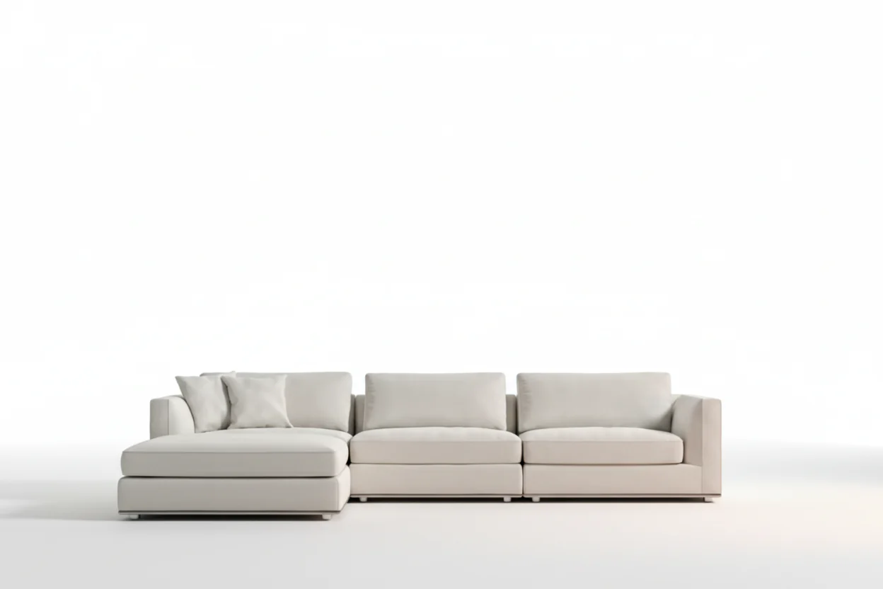 Nora Modular Sectional Sofa with Ottoman