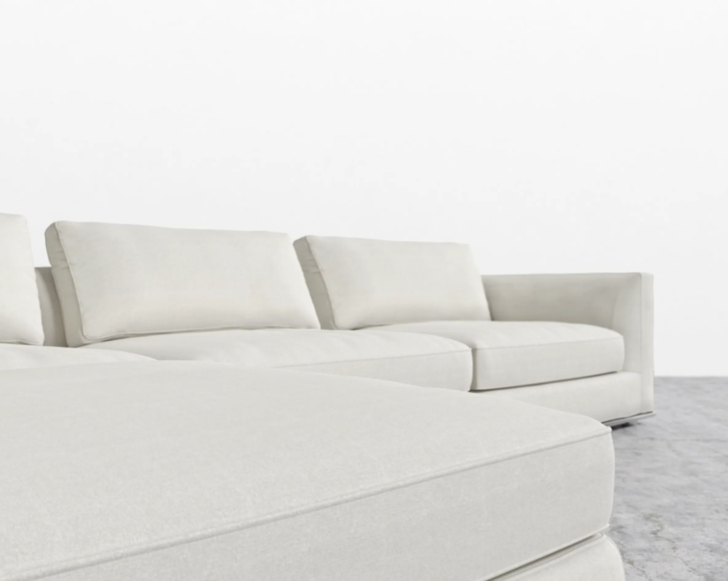 Nora Modular Sectional Sofa with Ottoman - Image 5