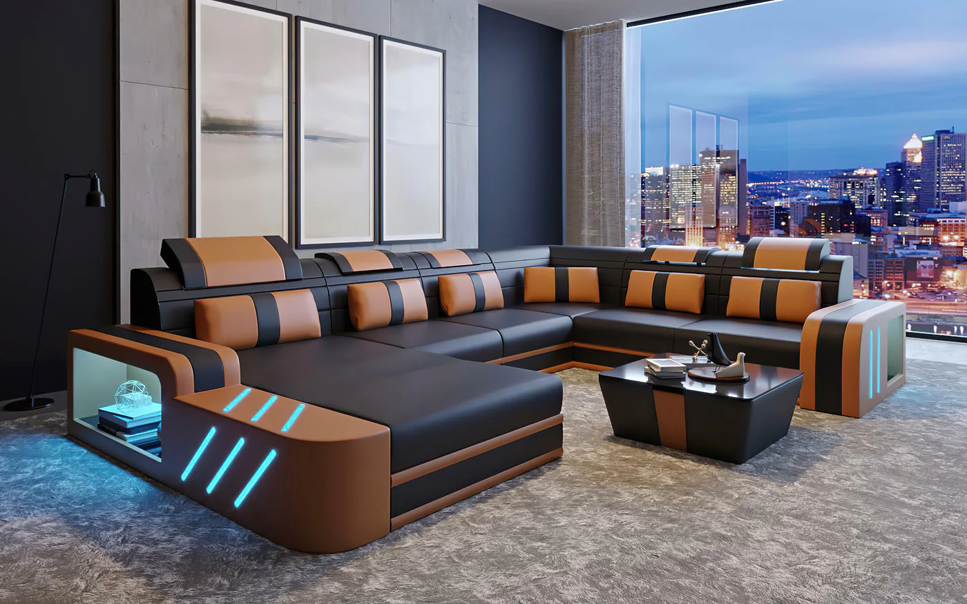 Nova Glow LED Sectional - Image 2