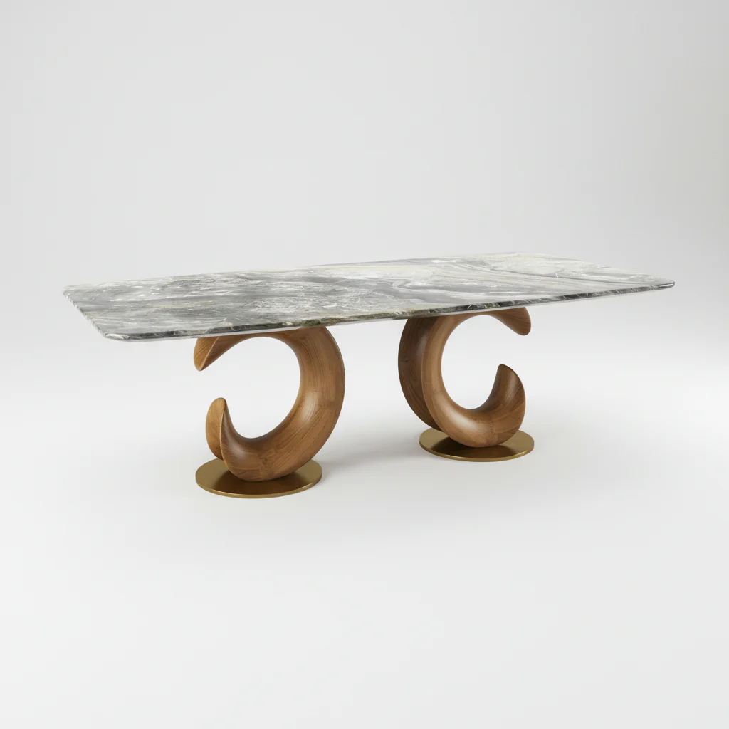 Oakland Marble Dining Table - Image 13