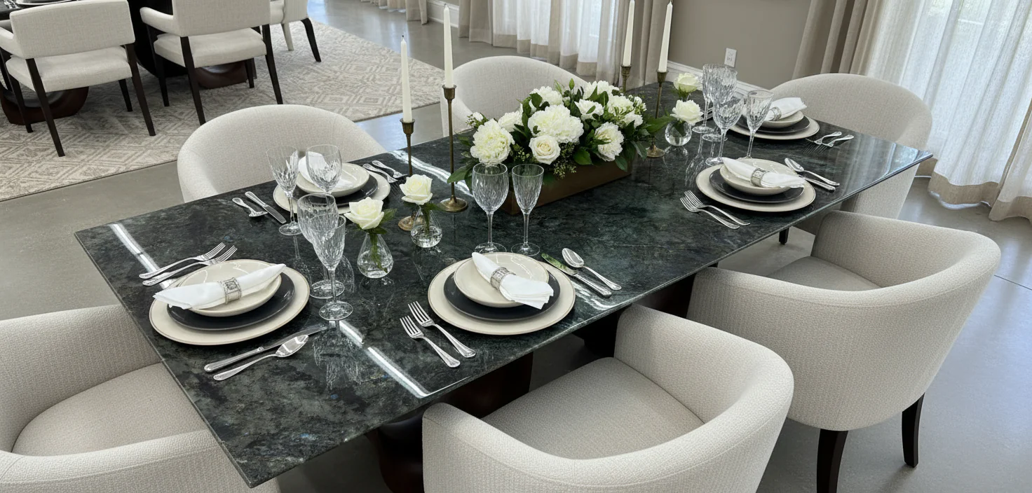 Oakland Marble Dining Table - Image 2