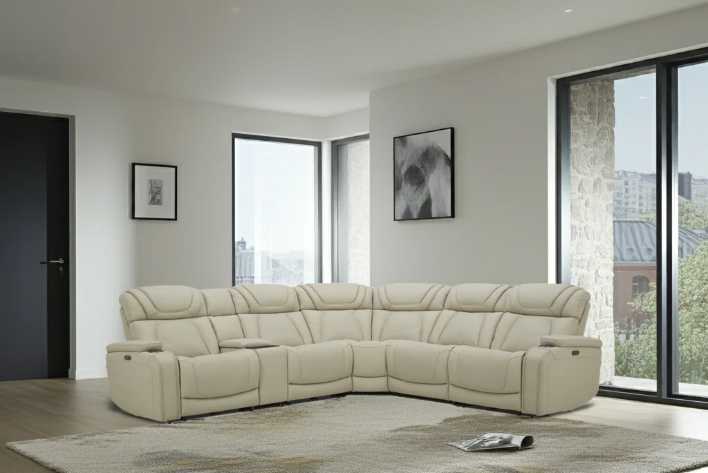 Olympic Modern Motion Reclining Sectional - Image 5