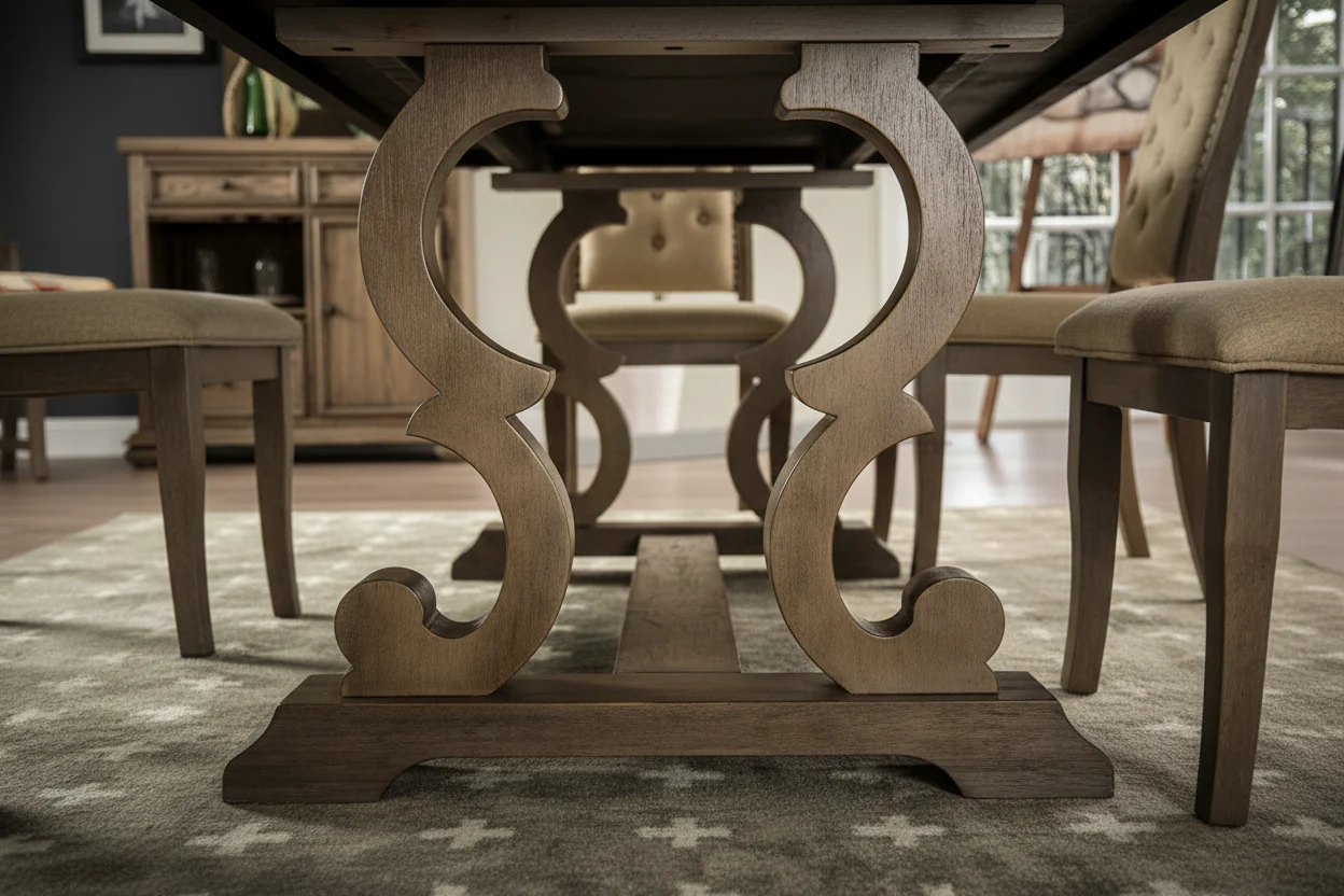 Patience Traditional Dining Table - Image 15