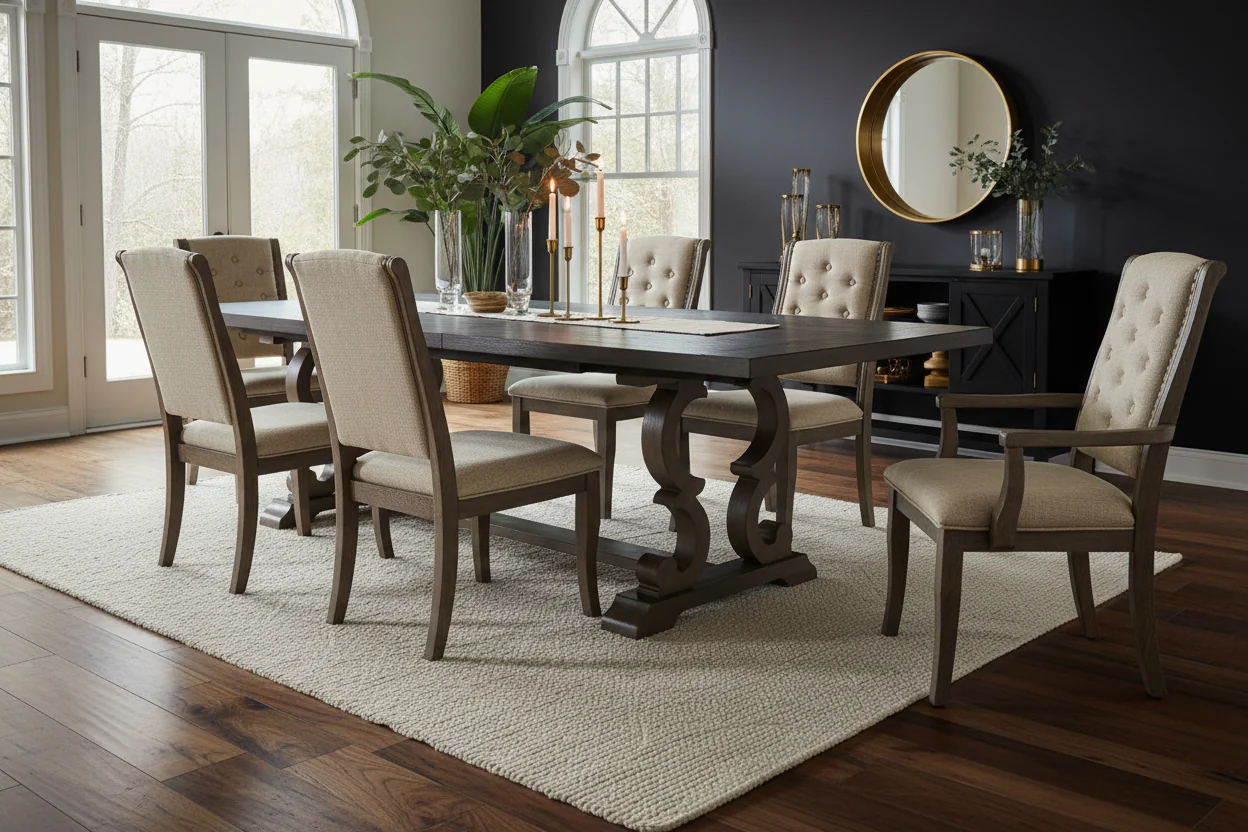 Patience Traditional Dining Table - Image 3