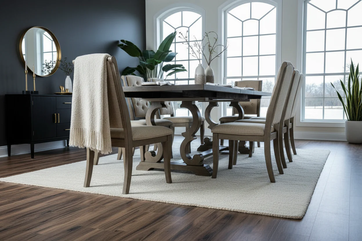 Patience Traditional Dining Table - Image 5