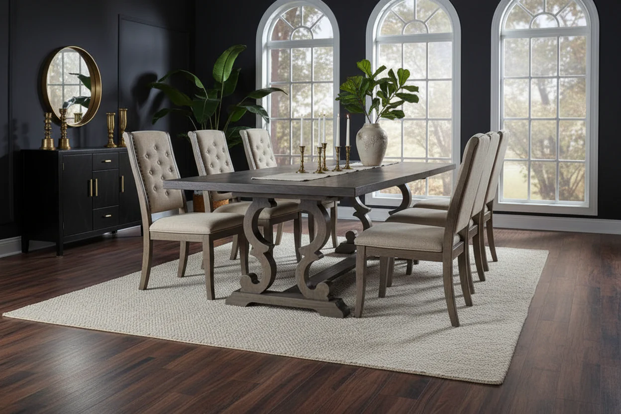 Patience Traditional Dining Table - Image 6