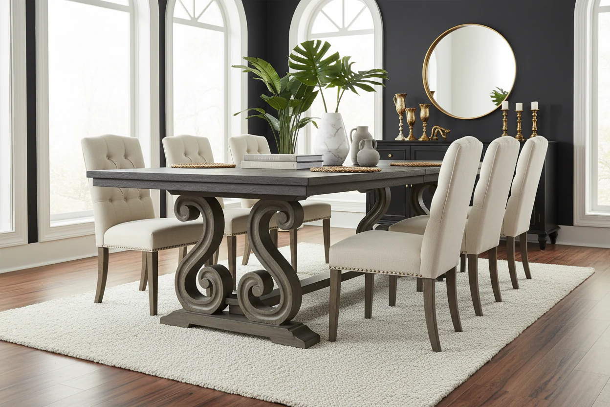 Patience Traditional Dining Table - Image 7