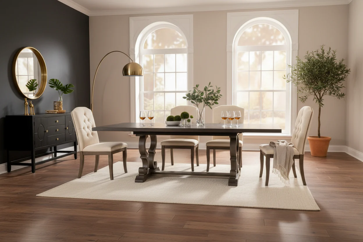 Patience Traditional Dining Table - Image 8