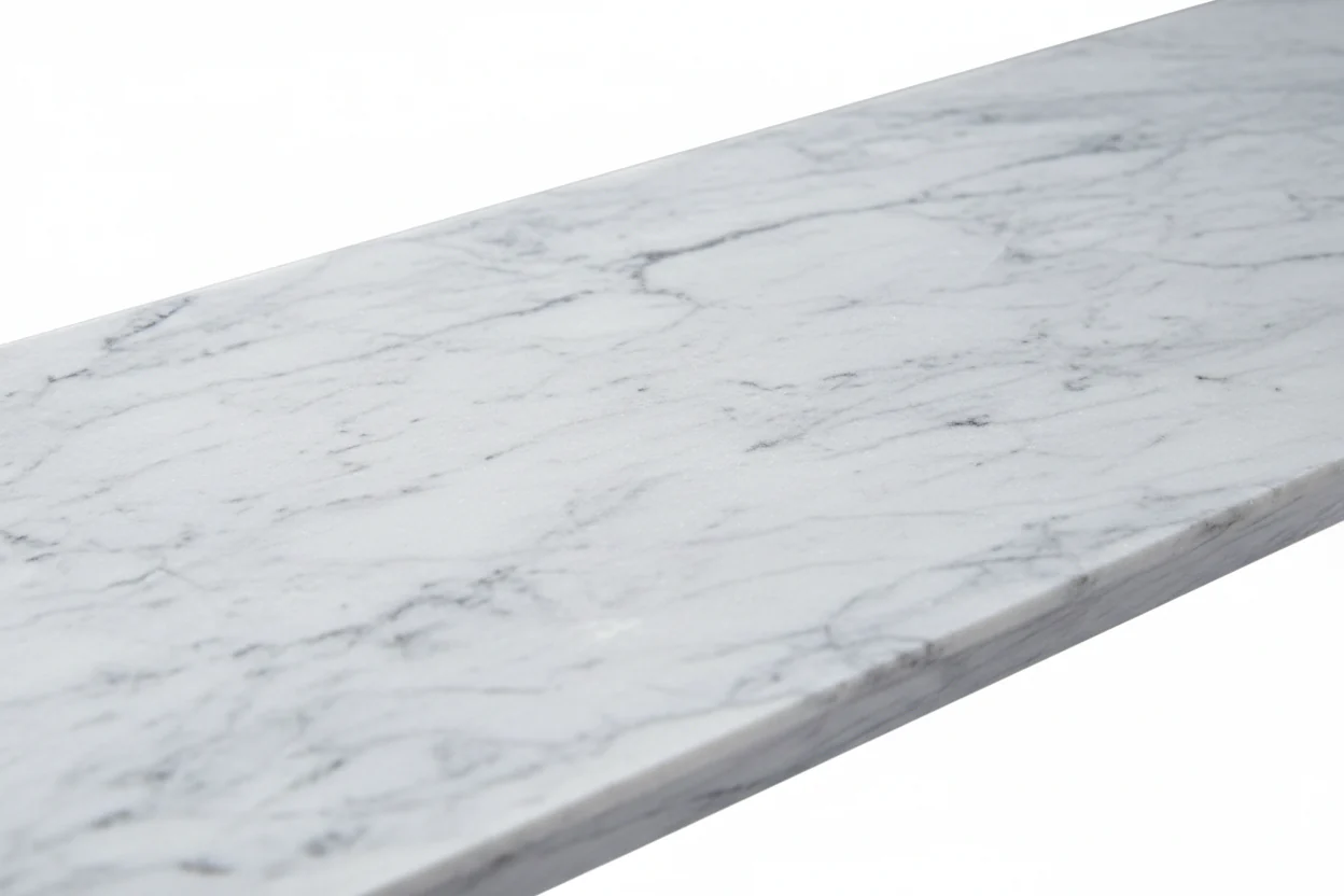 Periwinkle Marble Large Rectangle Side Table - Image 14