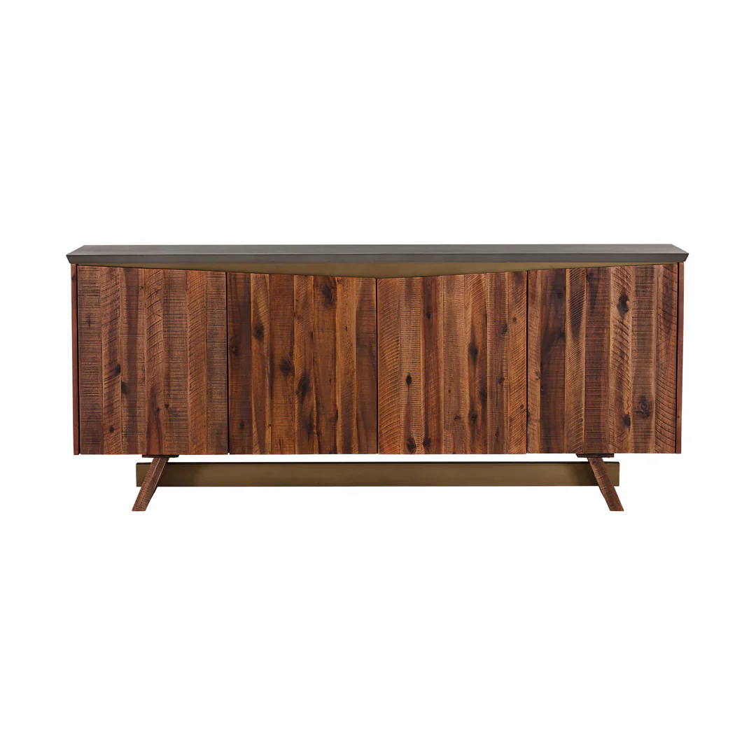 Picadilly Rustic Reclaimed Wood Sideboard - Image 2