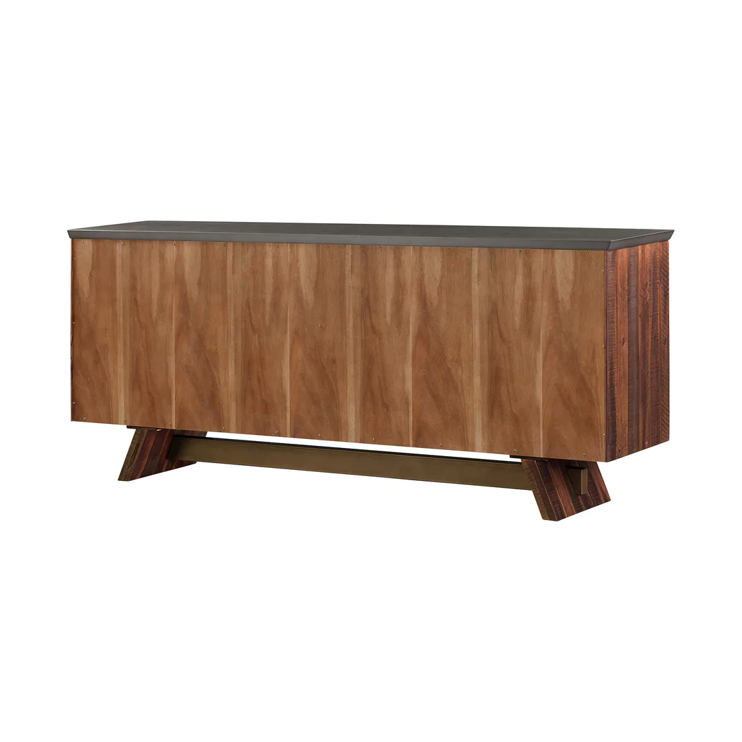 Picadilly Rustic Reclaimed Wood Sideboard - Image 4