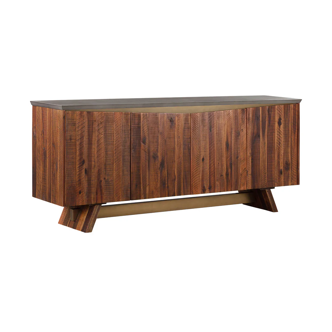 Picadilly Rustic Reclaimed Wood Sideboard - Image 5