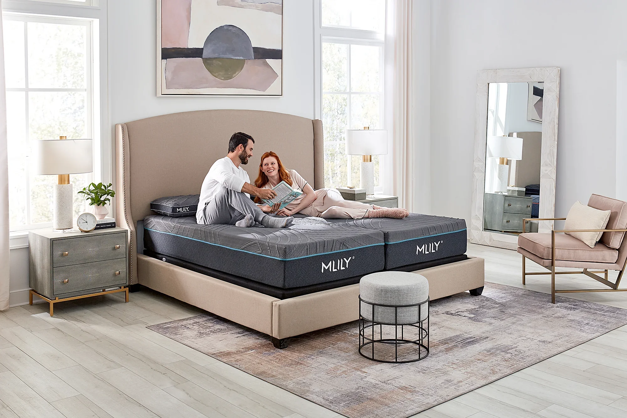 MLILY 11.5" PowerCool Firm Sleep System - Image 6