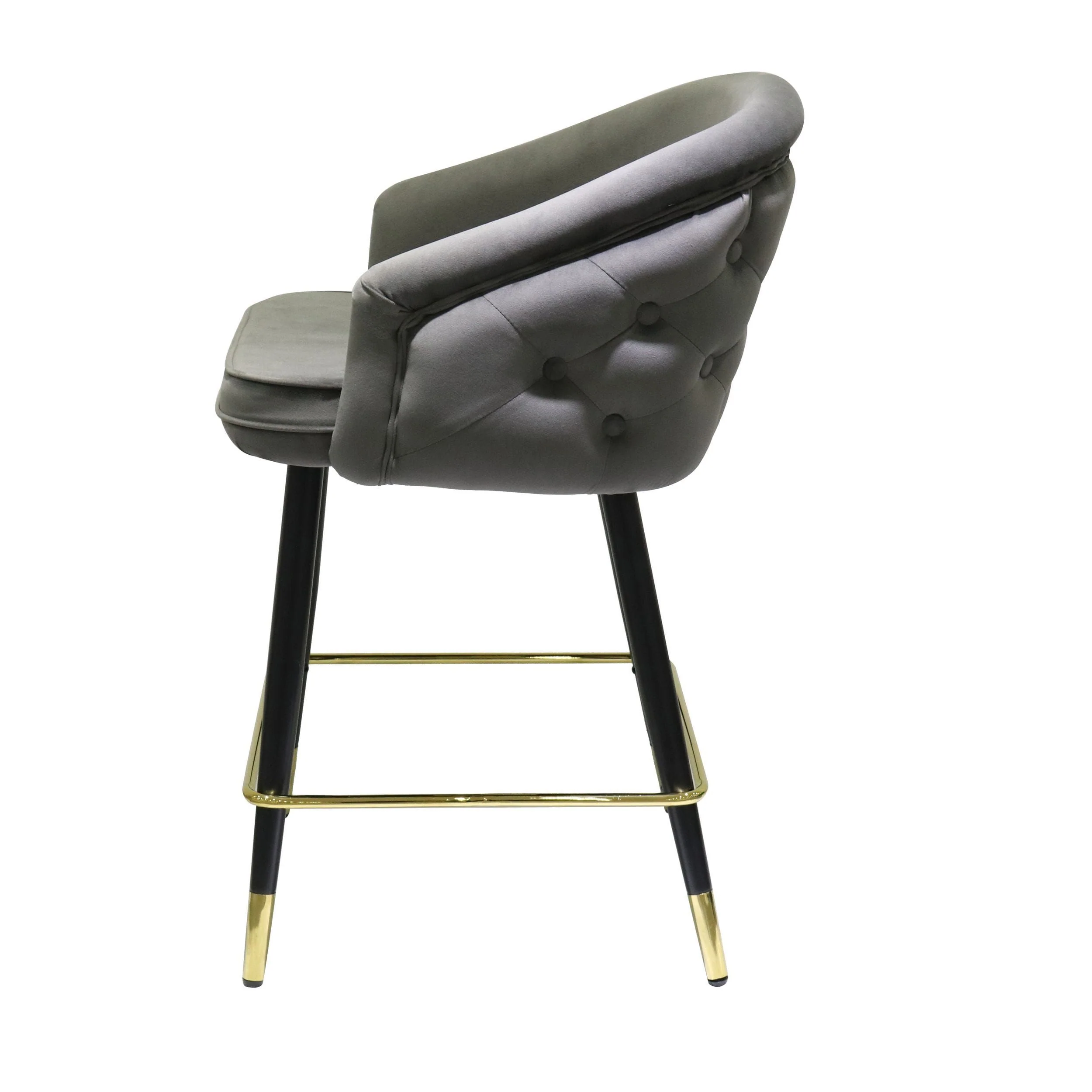 Luxury Tufted Bar Stool - Image 3