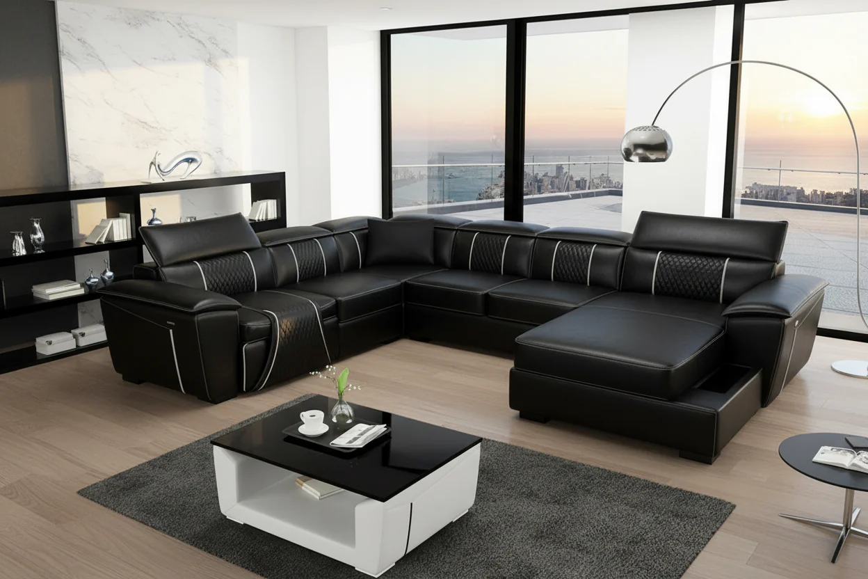 Radiant Luxe Power Recliner Sectional - Image 2