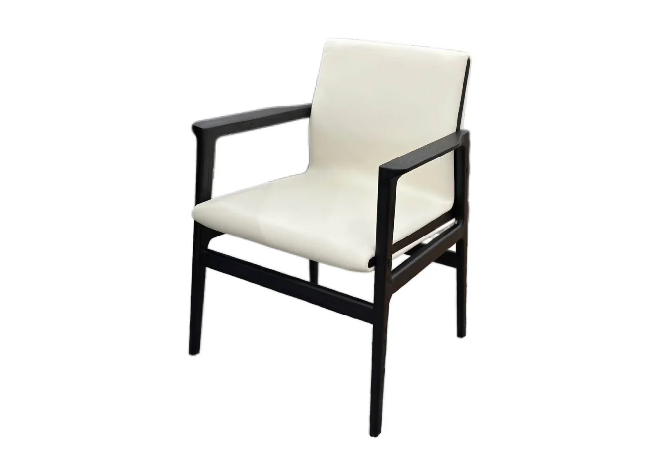 Reeven Modern Armed Dining Chair - Image 4