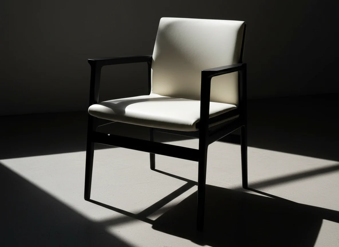 Reeven Modern Armed Dining Chair - Image 5