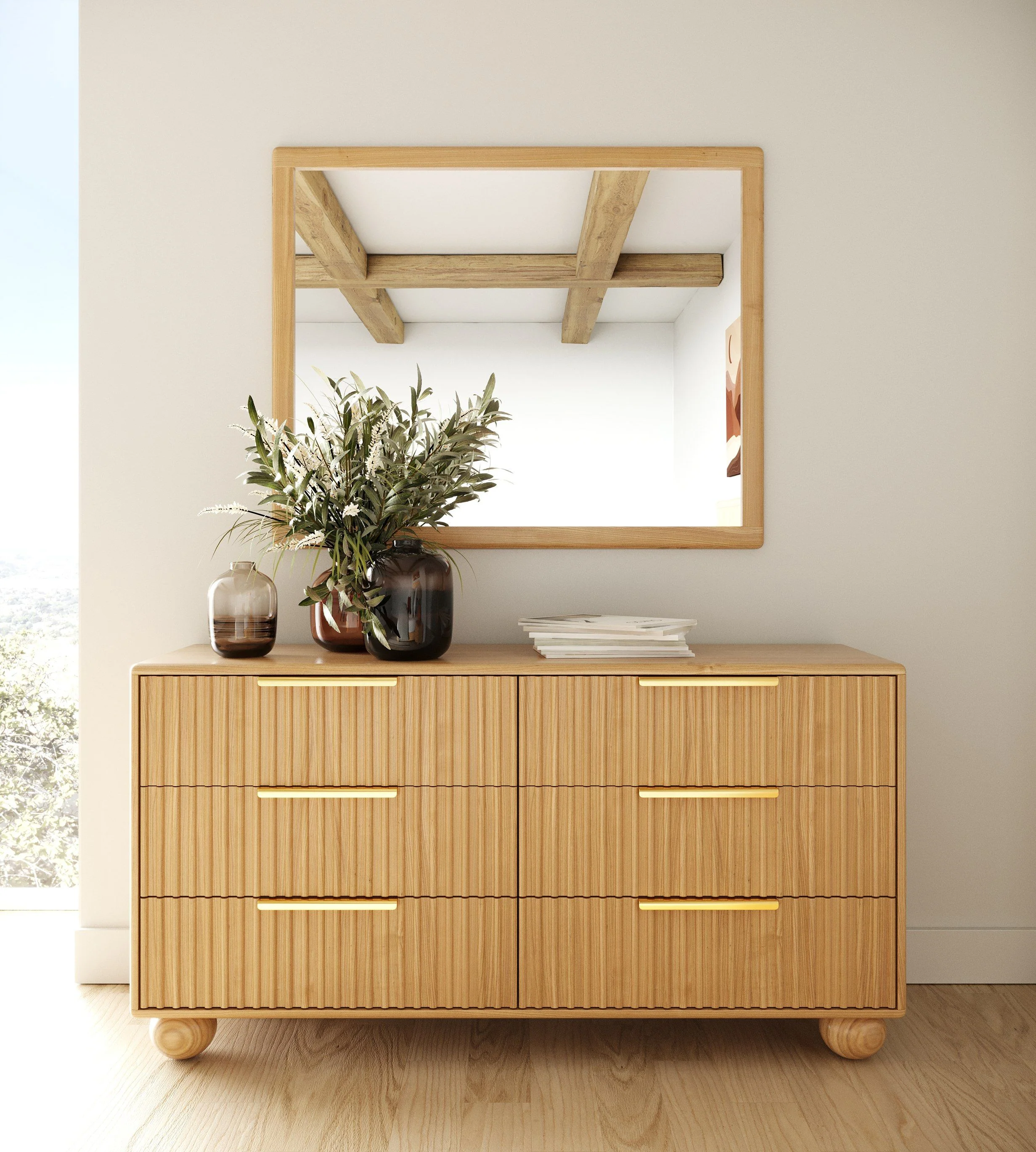 Ripple Ridge Dresser - Image 9