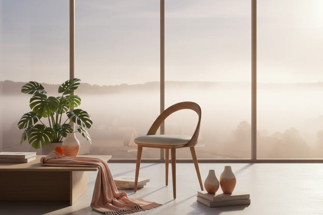 Riva Wood Dining Chair - Image 5