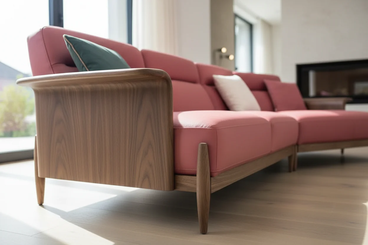 Rosewood Modular Sectional Sofa - Image 3
