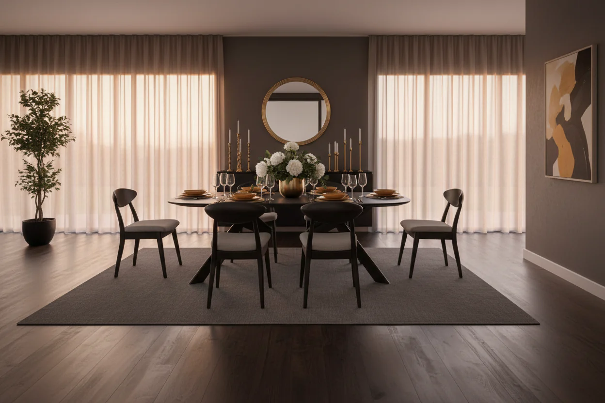 Sargans Mid-Century Modern Dining Table - Image 3