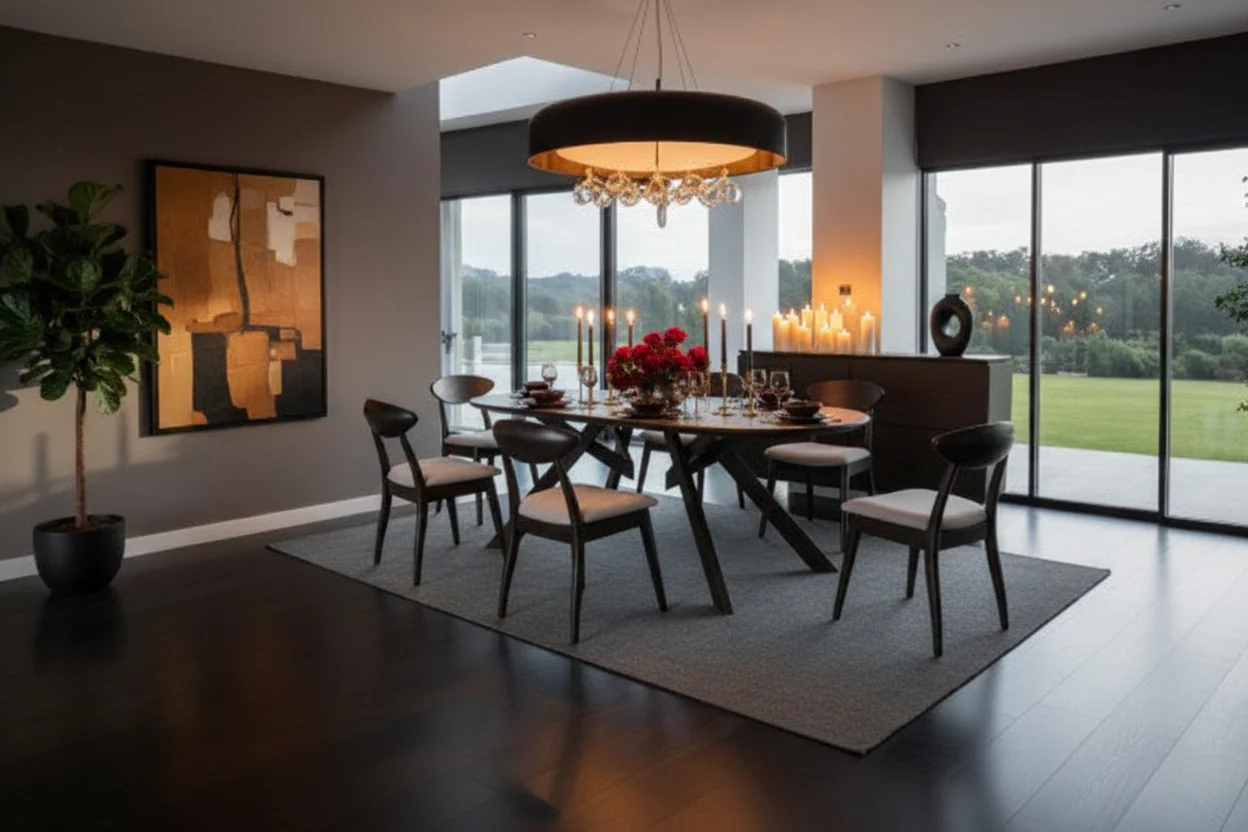 Sargans Mid-Century Modern Dining Table - Image 8