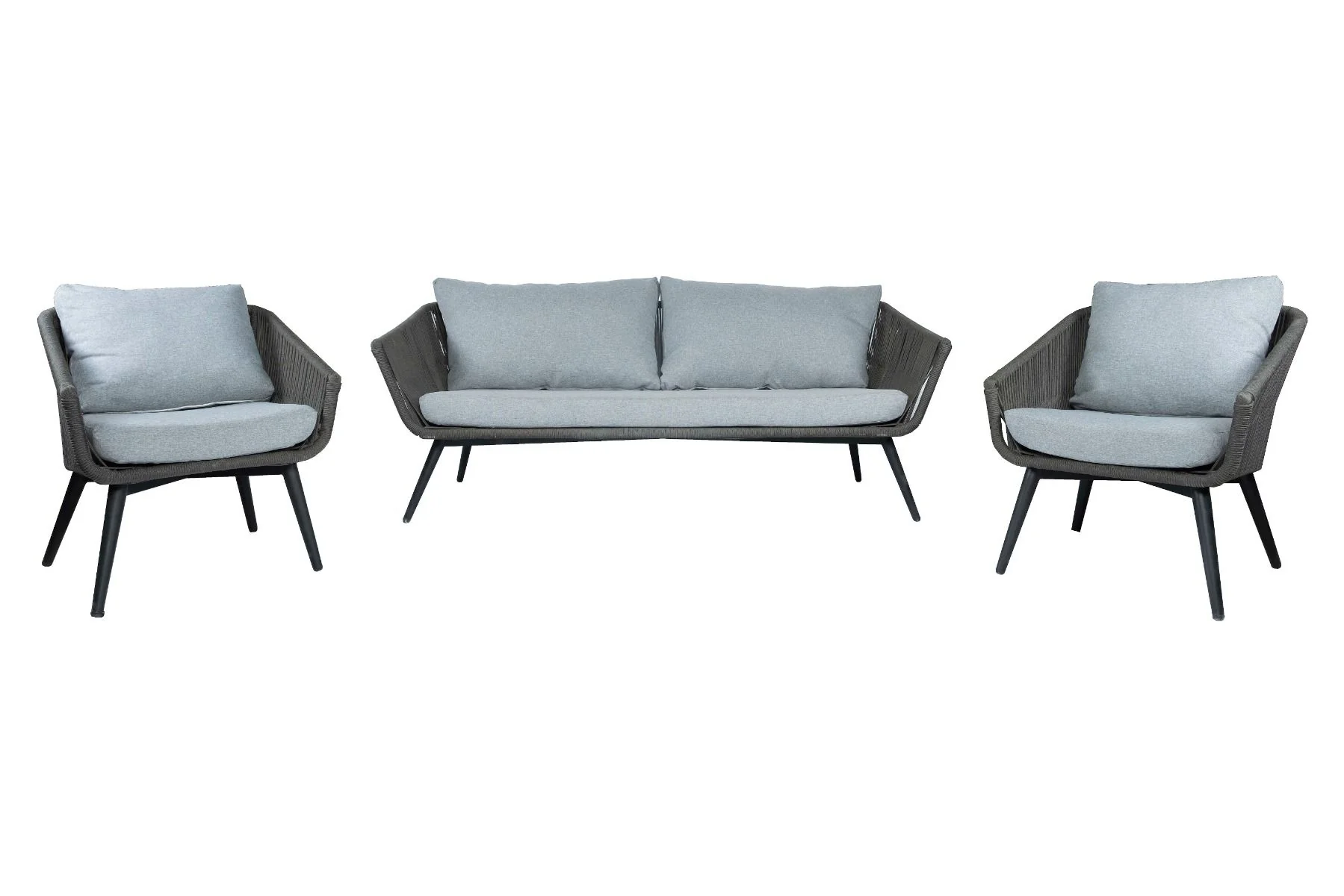 Skyline Serenity-Modern Outdoor Sofa Set